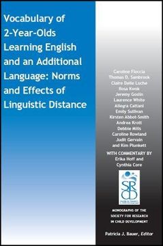 portada Vocabulary of 2-Year-Olds Learning English and an Additional Language: Norms and Effects of Linguistic Distance (en Inglés)