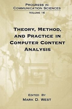 portada theory, method, and practice in computer content analysis (en Inglés)