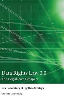 portada Data Rights law 3. 0; The Legislative Prospect (en Inglés)
