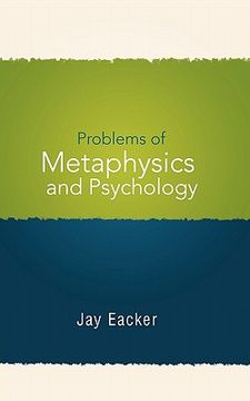 portada problems of metaphysics and psychology