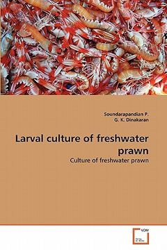 portada larval culture of freshwater prawn (en Inglés)