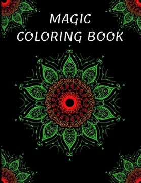 portada Magic Coloring Book: Stress Relief, Relaxation Time