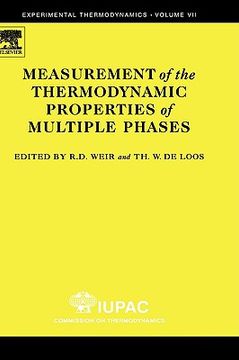 portada measurement of the thermodynamic properties of multiple phases (en Inglés)