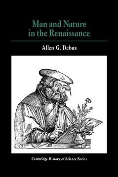 portada Man and Nature in the Renaissance Paperback (Cambridge Studies in the History of Science) (in English)