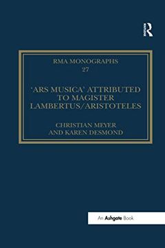portada The 'ars Musica' Attributed to Magister Lambertus (en Inglés)