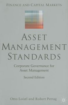 portada Asset Management Standards: Corporate Governance for Asset Management (in English)