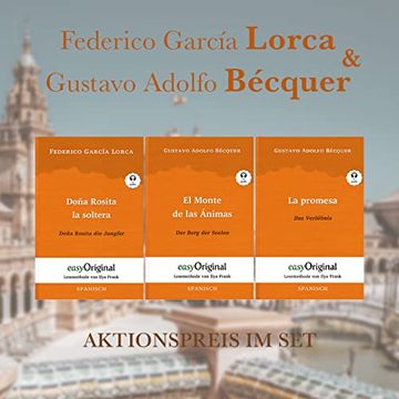 portada Federico García Lorca & Gustavo Adolfo Bécquer (Bücher + Audio-Online) - Lesemethode von Ilya Frank