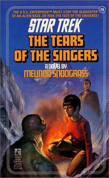 portada The Tears of the Singers (Star Trek, no 19) 