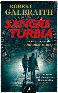 portada Sangre Turbia (Cormoran Strike 5) (en Euskera)