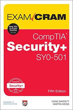 portada Comptia Security+ Sy0-501 Exam Cram (en Inglés)