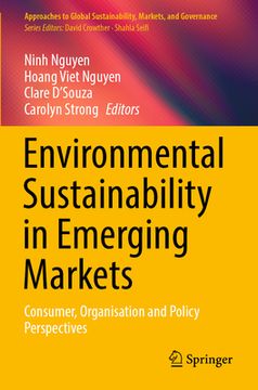 portada Environmental Sustainability in Emerging Markets: Consumer, Organisation and Policy Perspectives (en Inglés)
