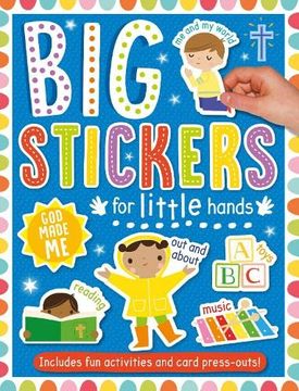 portada Big Stickers for Little Hands: God Made me (in English)