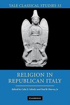 portada Religion in Republican Italy Paperback (Yale Classical Studies) 