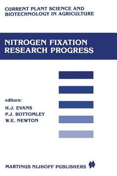portada Nitrogen Fixation Research Progress: Proceedings of the 6th International Symposium on Nitrogen Fixation, Corvallis, or 97331, August 4-10, 1985 (in English)