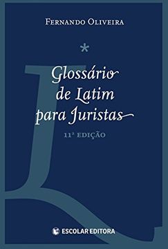 portada Glossario de Latim Para Juristas