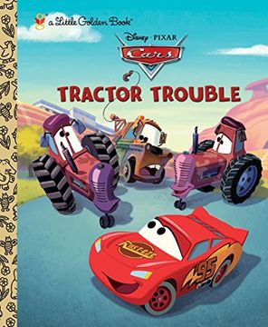 portada Tractor Trouble (Little Golden Books) 