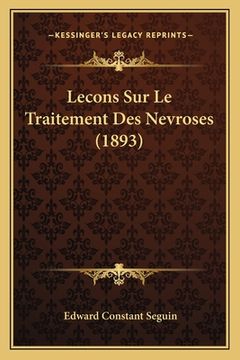 portada Lecons Sur Le Traitement Des Nevroses (1893) (en Francés)