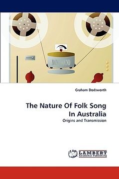portada the nature of folk song in australia (in English)