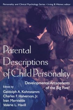 portada Parental Descriptions of Child Personality: Developmental Antecedents of the Big Five? (Personality and Clinical Psychology)