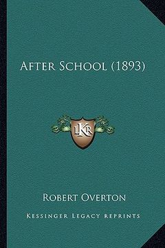 portada after school (1893) (en Inglés)