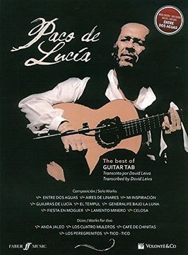 portada Paco De Lucia. Best of guitar. Ediz. inglese e spagnola (Musica-Monografie)