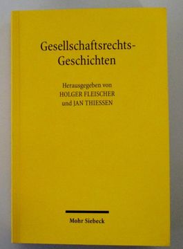 portada Gesellschaftsrechts-Geschichten (en Alemán)