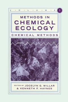 portada Methods in Chemical Ecology Volume 1: Chemical Methods (en Inglés)