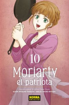portada Moriarty el patriota 10 - Ryosuke Takeuchi, Hikaru Miyoshi - Libro Físico (in Spanish)