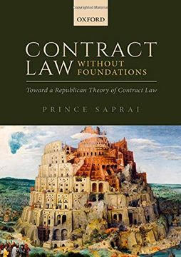 portada Contract law Without Foundations: Toward a Republican Theory of Contract law (in English)