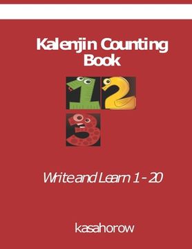 portada Kalenjin Counting Book: Write and Learn 1 - 20 (en Inglés)