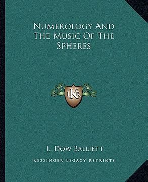 portada numerology and the music of the spheres (en Inglés)