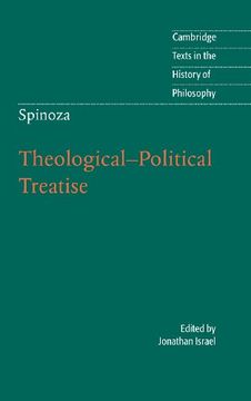 portada Spinoza: Theological-Political Treatise (Cambridge Texts in the History of Philosophy) 
