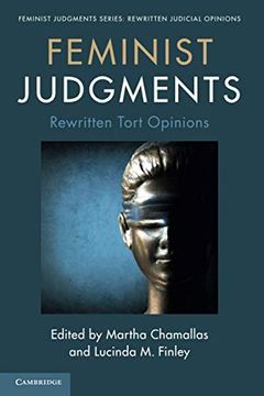 portada Feminist Judgments: Rewritten Tort Opinions (Feminist Judgment Series: Rewritten Judicial Opinions) (in English)