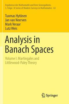 portada Analysis in Banach Spaces: Volume I: Martingales and Littlewood-Paley Theory (en Inglés)