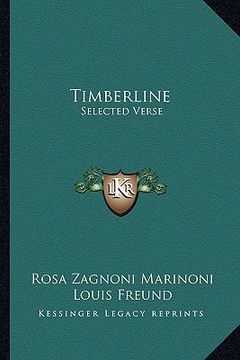 portada timberline: selected verse (en Inglés)