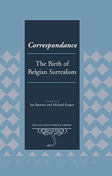 portada Correspondance: The Birth of Belgian Surrealism (Belgian Francophone Library) (en Inglés)