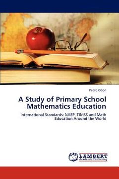 portada a study of primary school mathematics education (en Inglés)