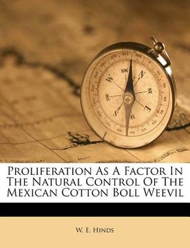 portada proliferation as a factor in the natural control of the mexican cotton boll weevil (en Inglés)