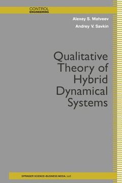 portada Qualitative Theory of Hybrid Dynamical Systems (in English)