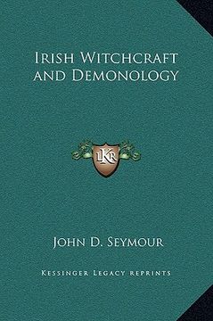 portada irish witchcraft and demonology (in English)
