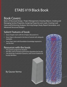 portada ETABS V19 Black Book (en Inglés)