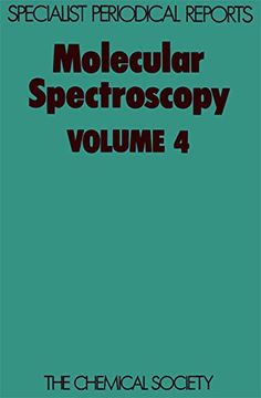 portada Molecular Spectroscopy: Volume 4 (en Inglés)