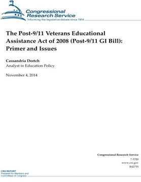 portada The Post-9/11 Veterans Educational Assistance Act of 2008 (Post-9/11 GI Bill): Primer and Issues (CRS Reports)