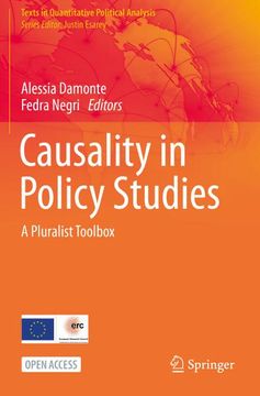 portada Causality in Policy Studies: A Pluralist Toolbox (en Inglés)
