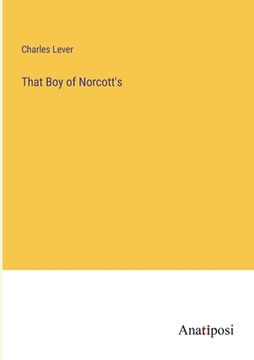 portada That Boy of Norcott's (en Inglés)