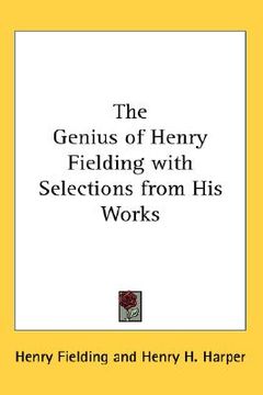portada the genius of henry fielding with selections from his works