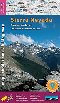 portada P. N. Sierra Nevada 1: 40. 000: La Alpujarra, Marquesado del Zenete