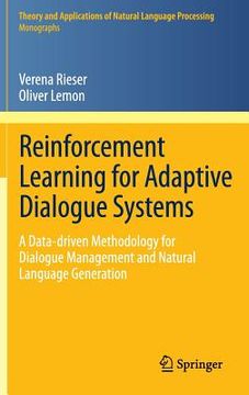 portada reinforcement learning for adaptive dialogue systems (en Inglés)