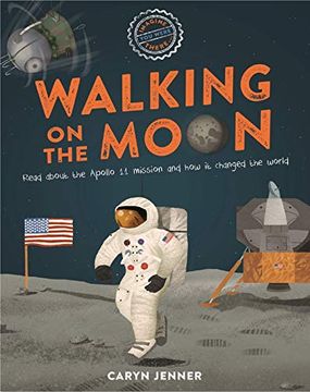 portada Imagine you Were There. Walking on the Moon (en Inglés)