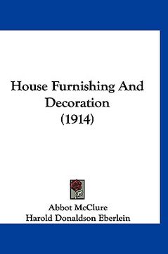portada house furnishing and decoration (1914) (en Inglés)